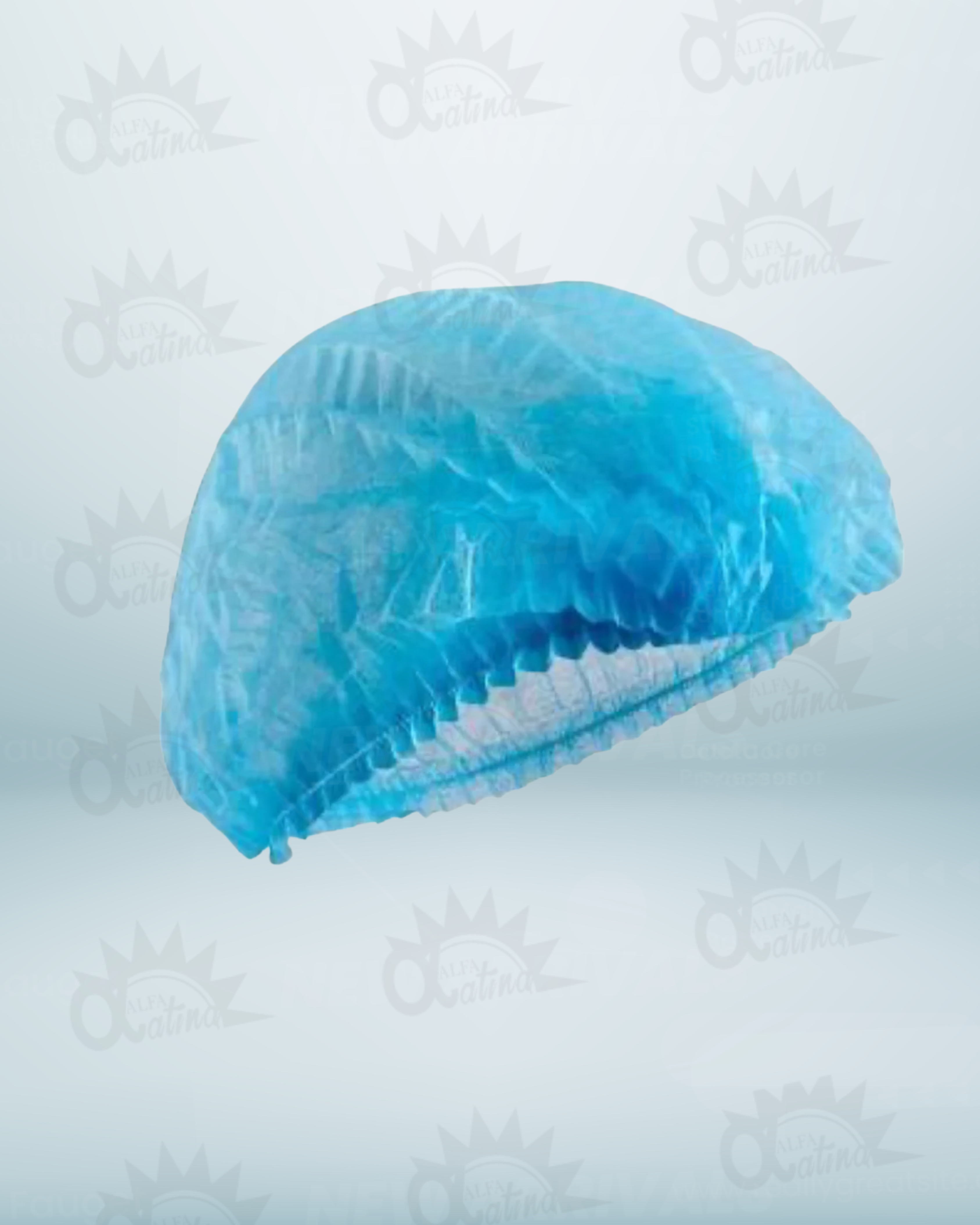 GORROS ORUGA AZUL. PAQ X 100 UND
